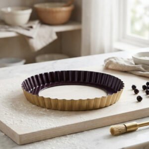 Tart Pan Set — Fluted with Removable Bottom