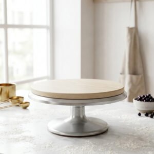 Cake Turntable — Heavy Duty Aluminum
