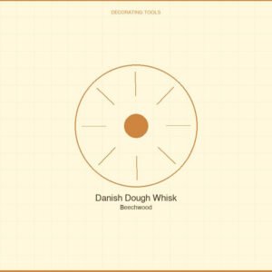 Danish Dough Whisk — Beechwood