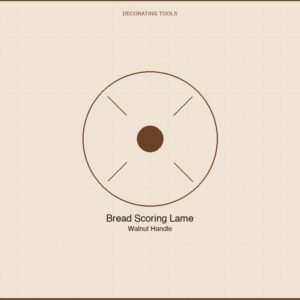 Bread Scoring Lame — Walnut Handle