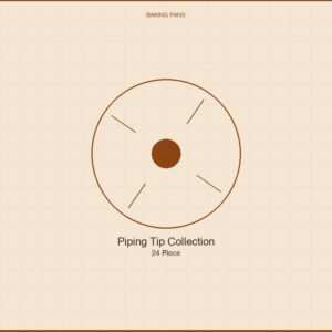 Piping Tip Collection — 24 Piece