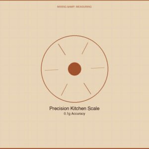 Precision Kitchen Scale — 0.1g Accuracy