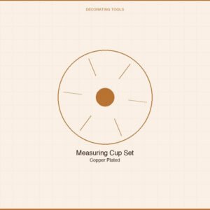 Measuring Cup Set — Copper Plated